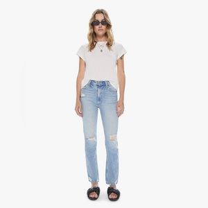 MOTHER High Waisted Rider Skimp Jeans | Size: 27 | Color: The Confession